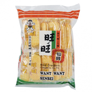 旺旺仙贝 WANT WANT Salty Senbei Rice Crackers 112g
